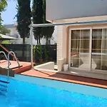 Elit1 Villa 10 Beds Full Triplex Villa In Belek Golf Area With Private Pool & Garden Wifi Netflix Full Kitchen & Bed Equipments Air Conditions Free Parking
