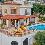 Villa Panorama, Kalkan, Sleeps 9, Private Pool, Panoramic Sea View