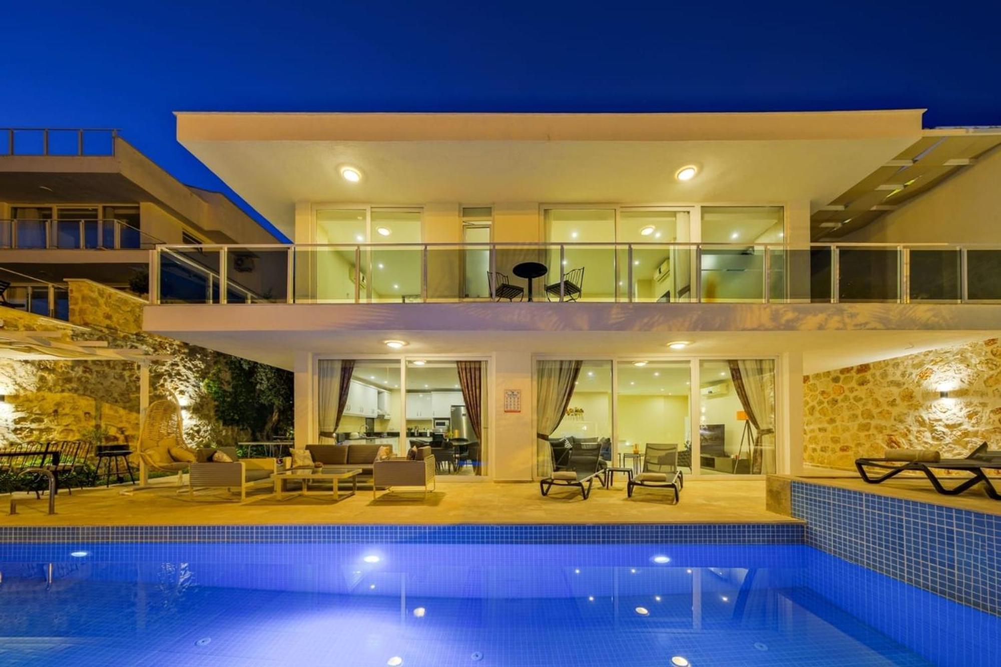 Villa Lumiere 1, Located In The Kzlta Area Of Kalkan, 8 Guests Kalkan
